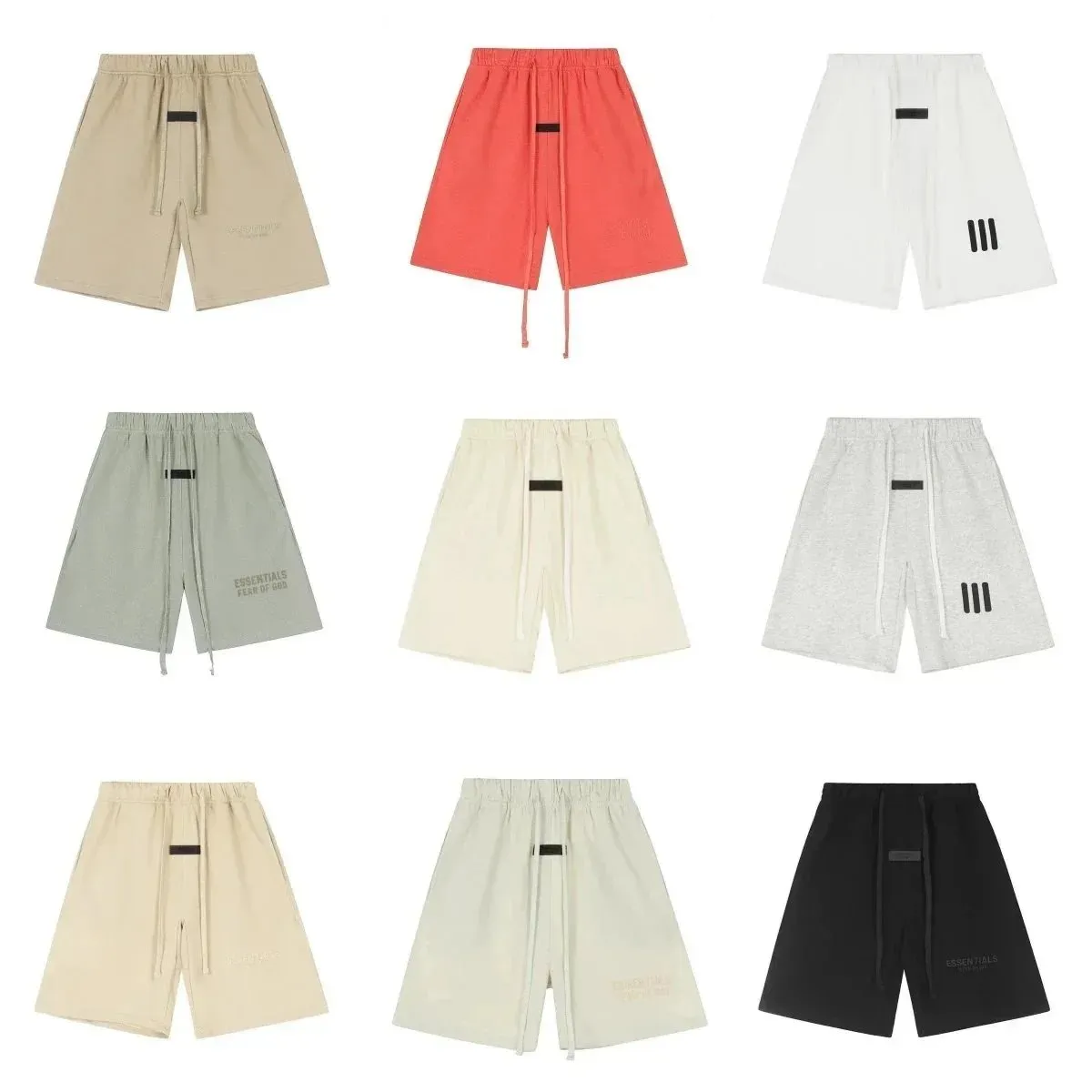 高街宽松字母印休闲短裤   cheapfinds.org (82)