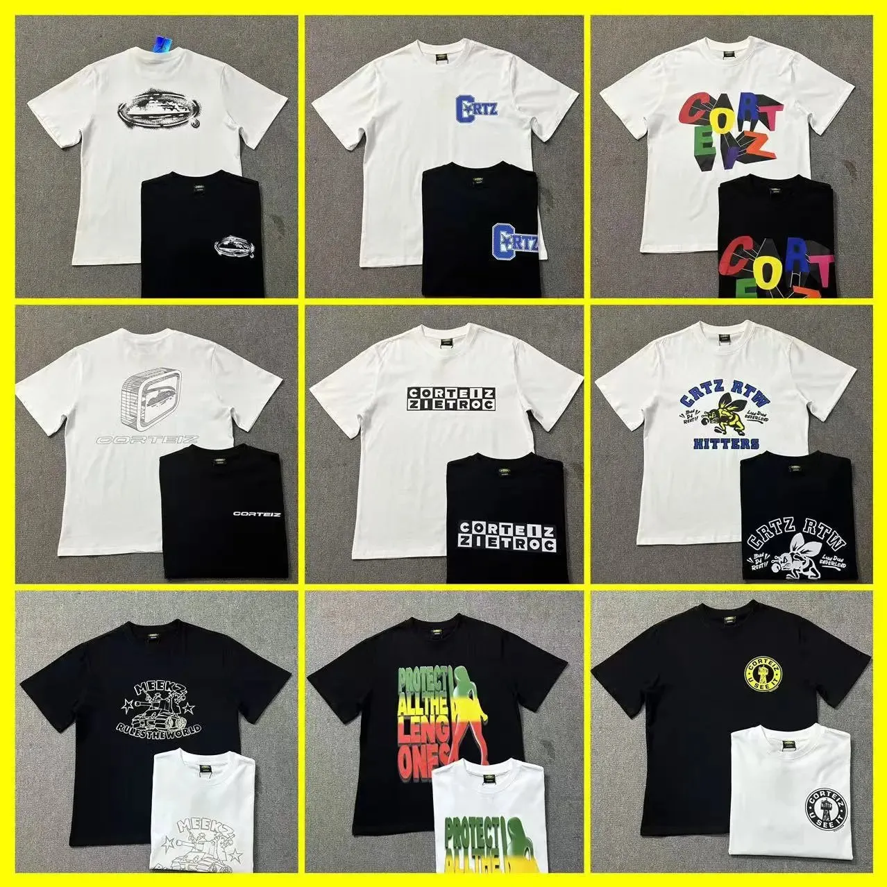 短袖T恤圆领休闲宽松半袖 w2crep.com (71)